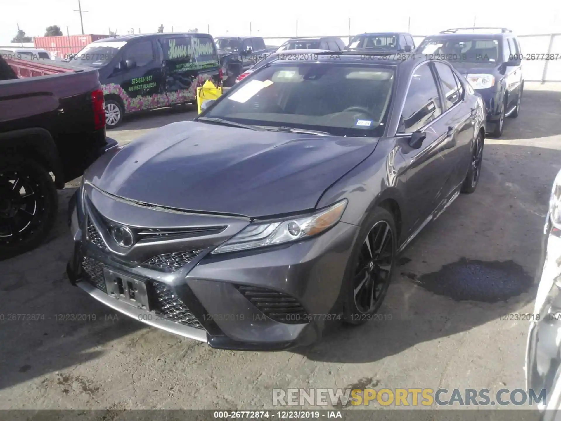 2 Photograph of a damaged car 4T1B61HK7KU765376 TOYOTA CAMRY 2019