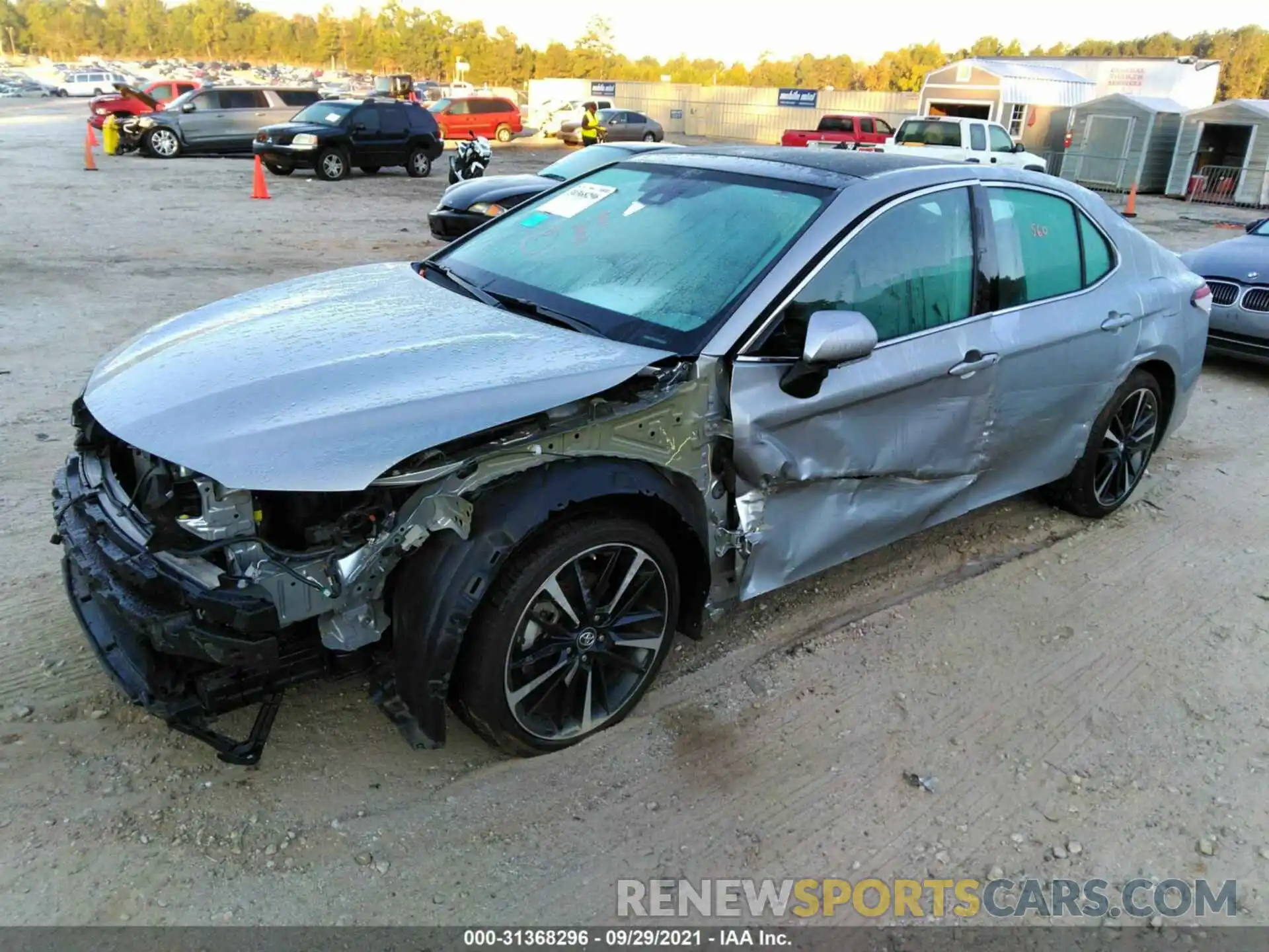 2 Photograph of a damaged car 4T1B61HK7KU766351 TOYOTA CAMRY 2019