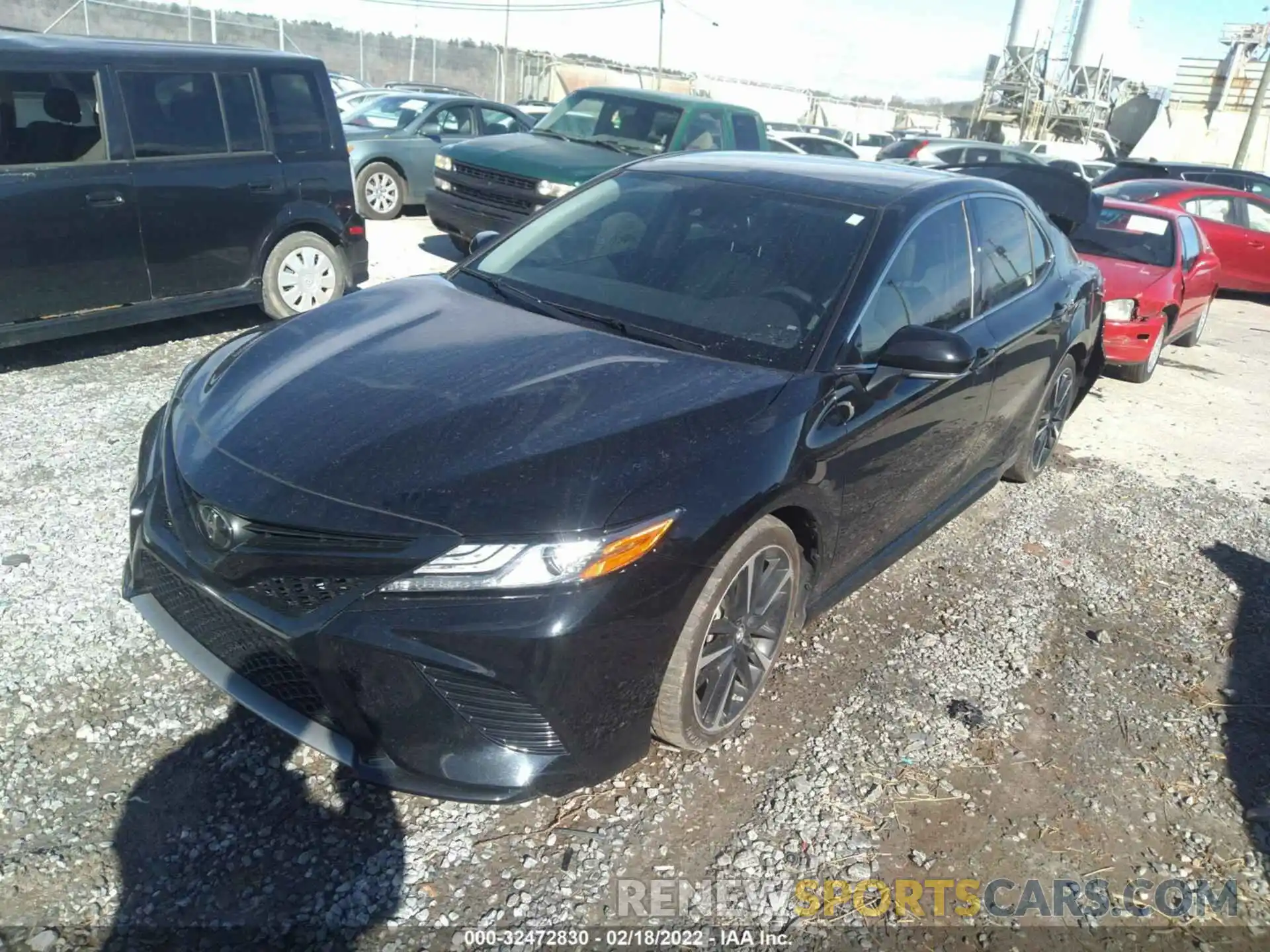 2 Photograph of a damaged car 4T1B61HK7KU773865 TOYOTA CAMRY 2019