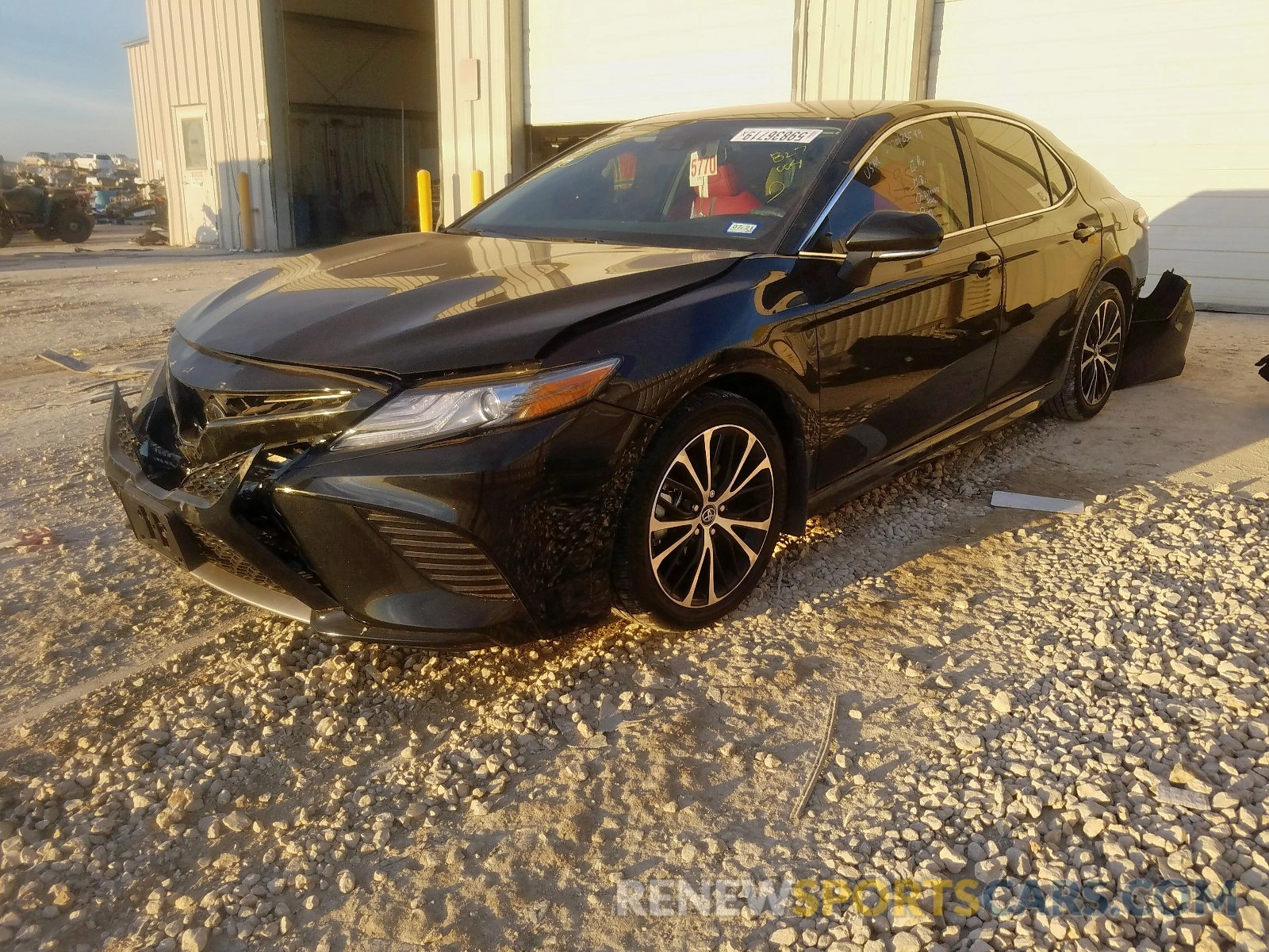 2 Photograph of a damaged car 4T1B61HK7KU827004 TOYOTA CAMRY 2019