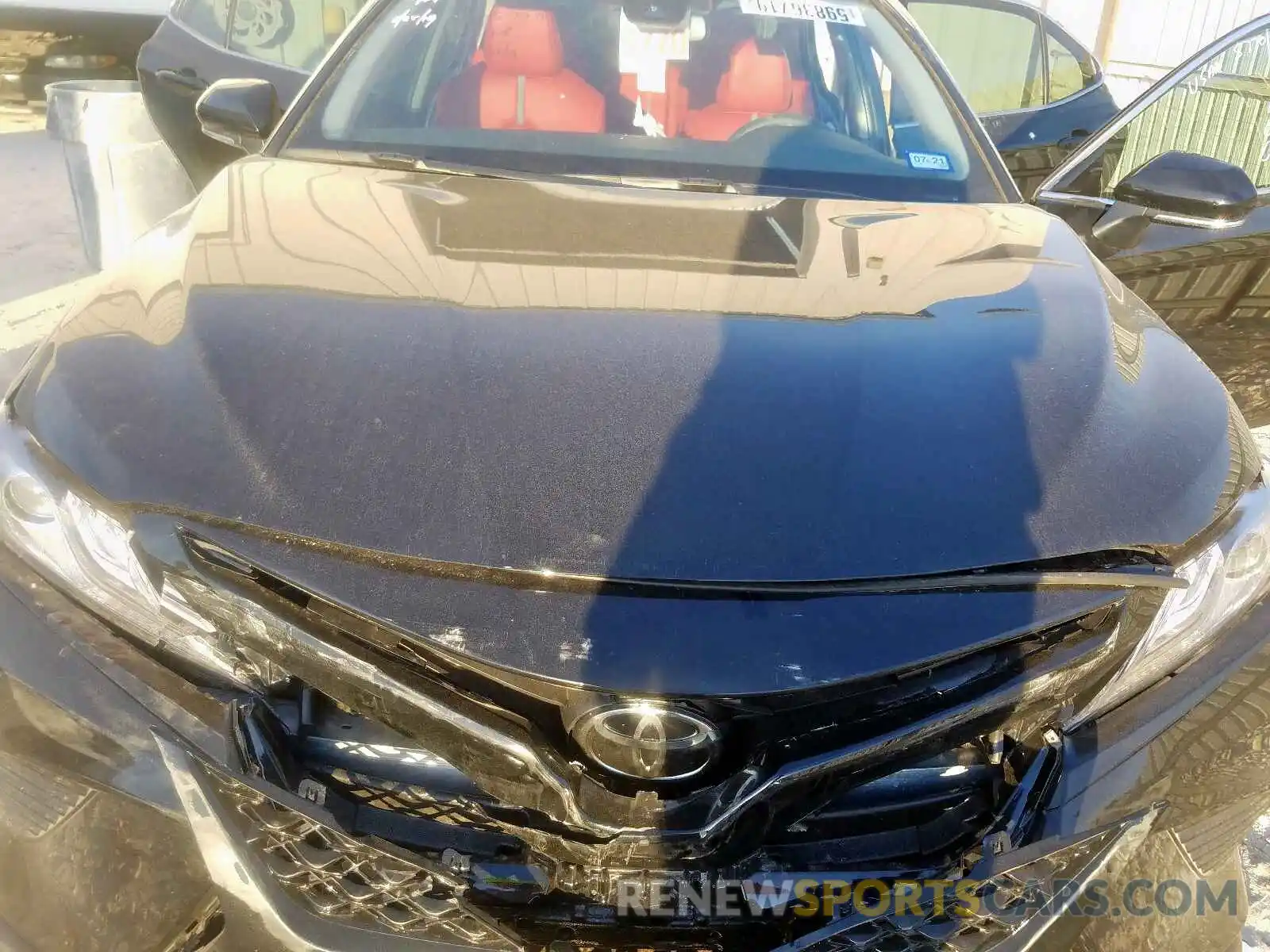 7 Photograph of a damaged car 4T1B61HK7KU827004 TOYOTA CAMRY 2019