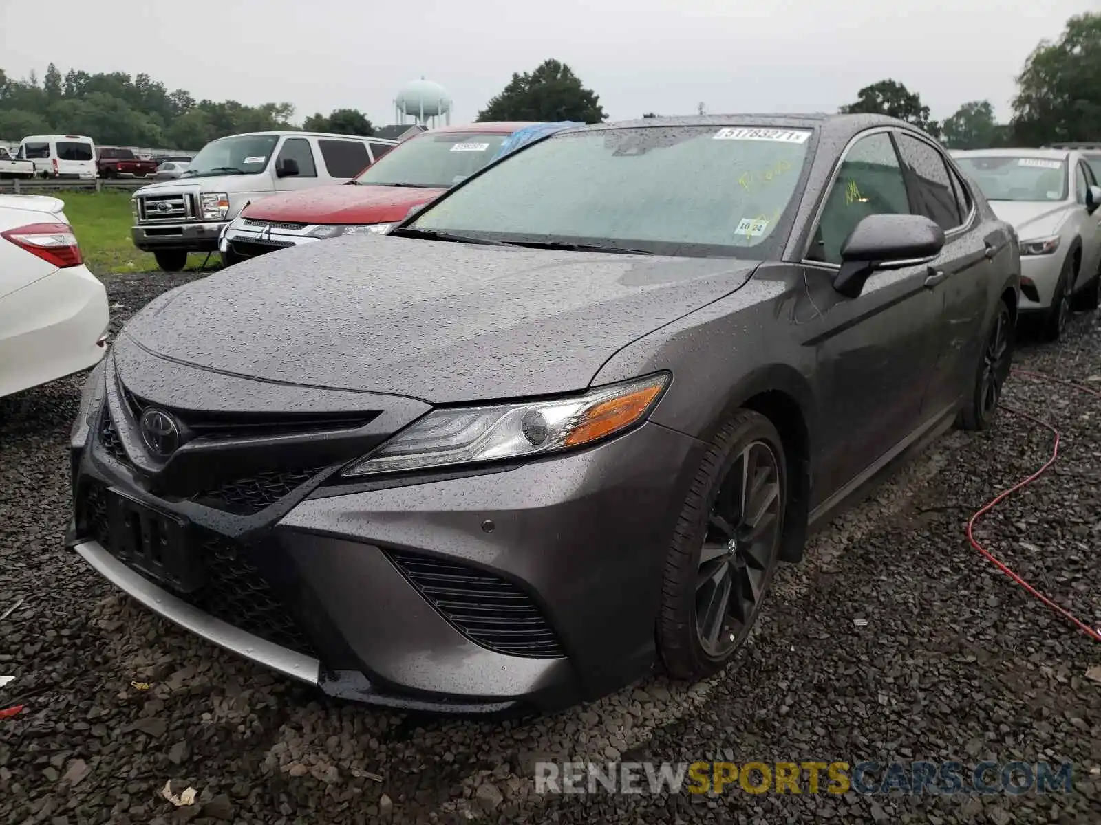 2 Photograph of a damaged car 4T1B61HK7KU845969 TOYOTA CAMRY 2019