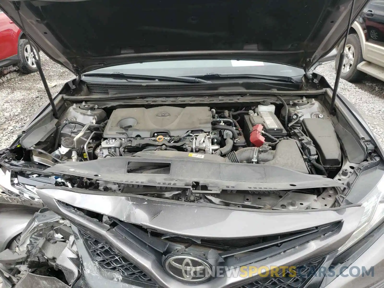 7 Photograph of a damaged car 4T1B61HK7KU848340 TOYOTA CAMRY 2019