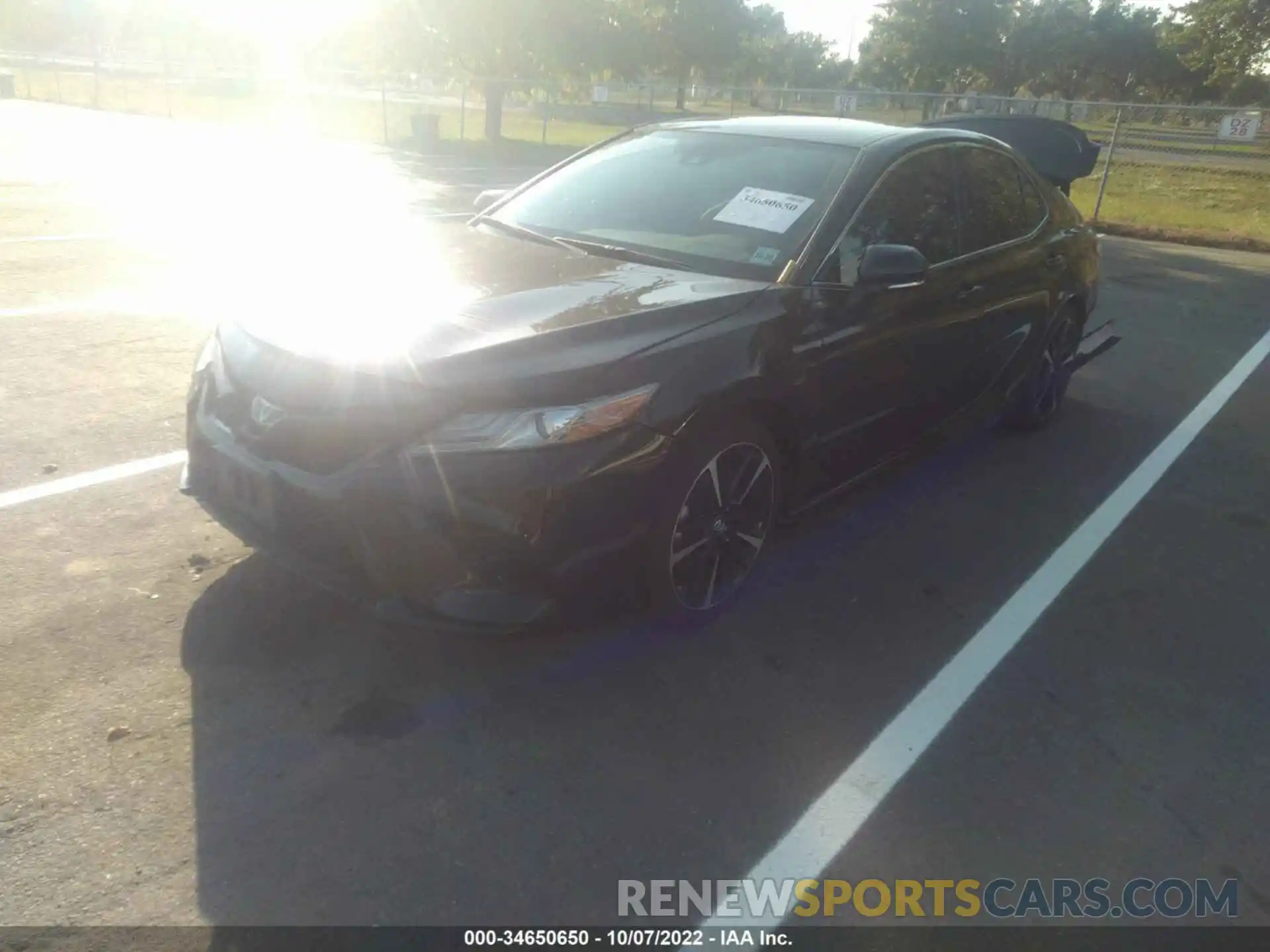 2 Photograph of a damaged car 4T1B61HK7KU853456 TOYOTA CAMRY 2019