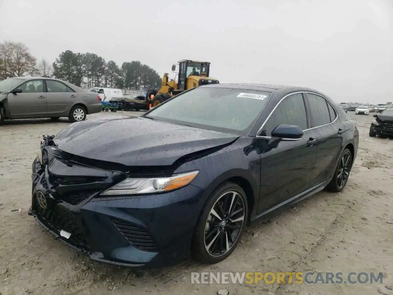 2 Photograph of a damaged car 4T1B61HK7KU853697 TOYOTA CAMRY 2019