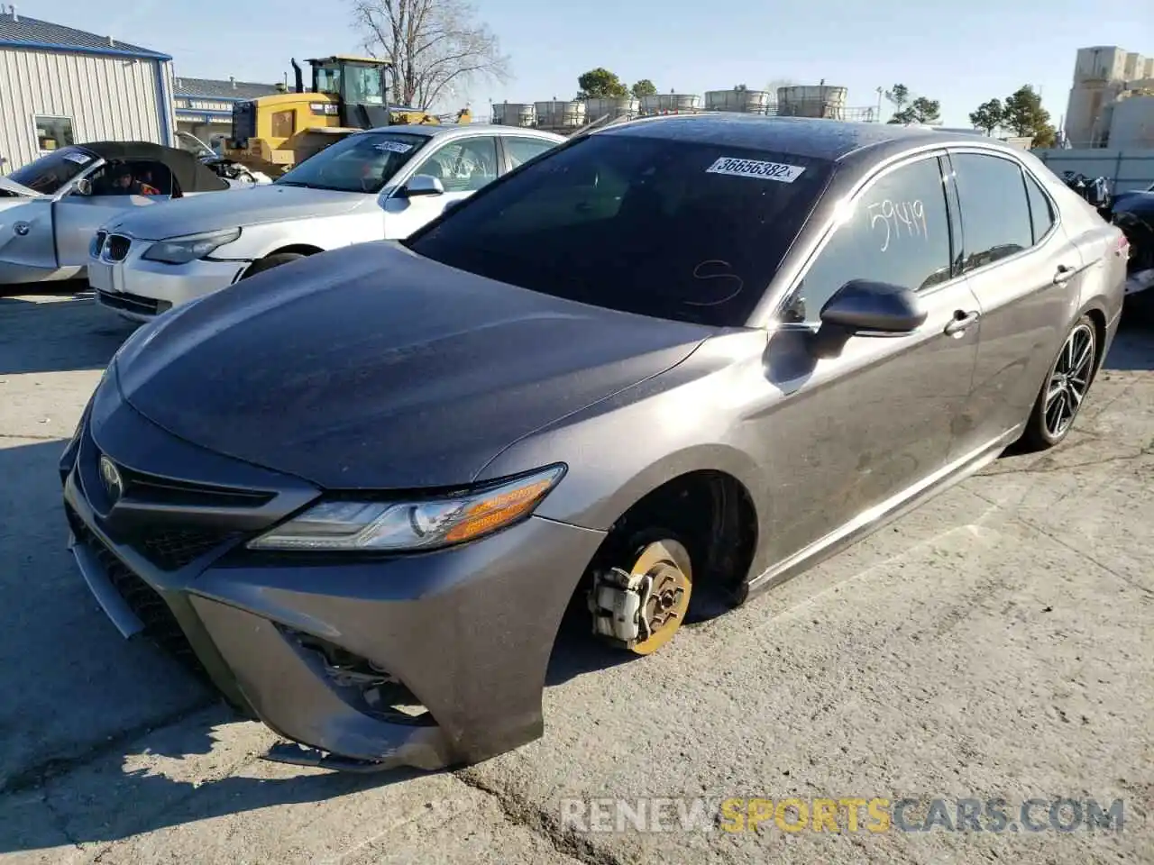 2 Photograph of a damaged car 4T1B61HK8KU167894 TOYOTA CAMRY 2019