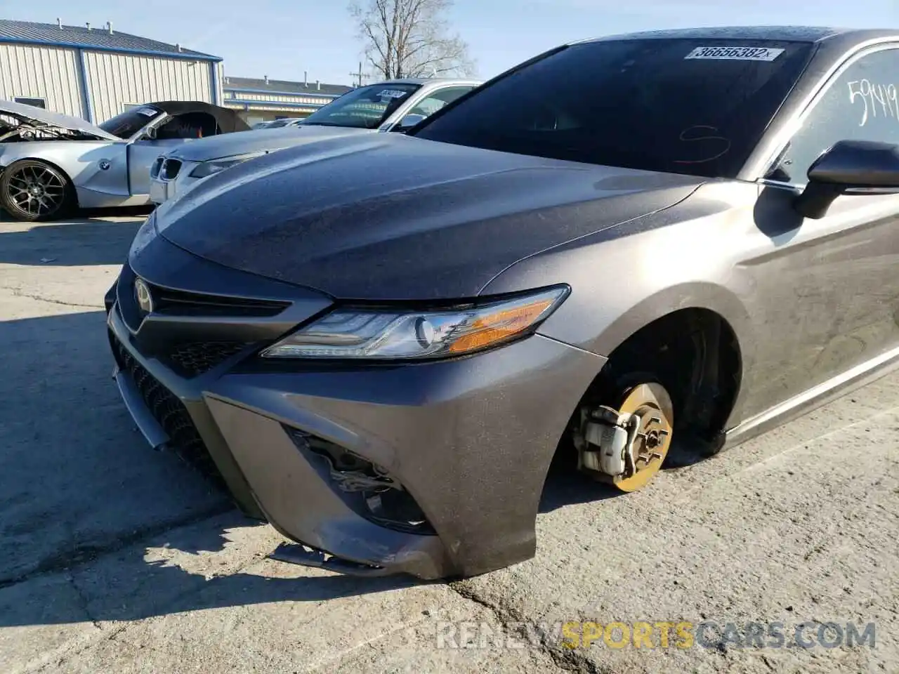 9 Photograph of a damaged car 4T1B61HK8KU167894 TOYOTA CAMRY 2019