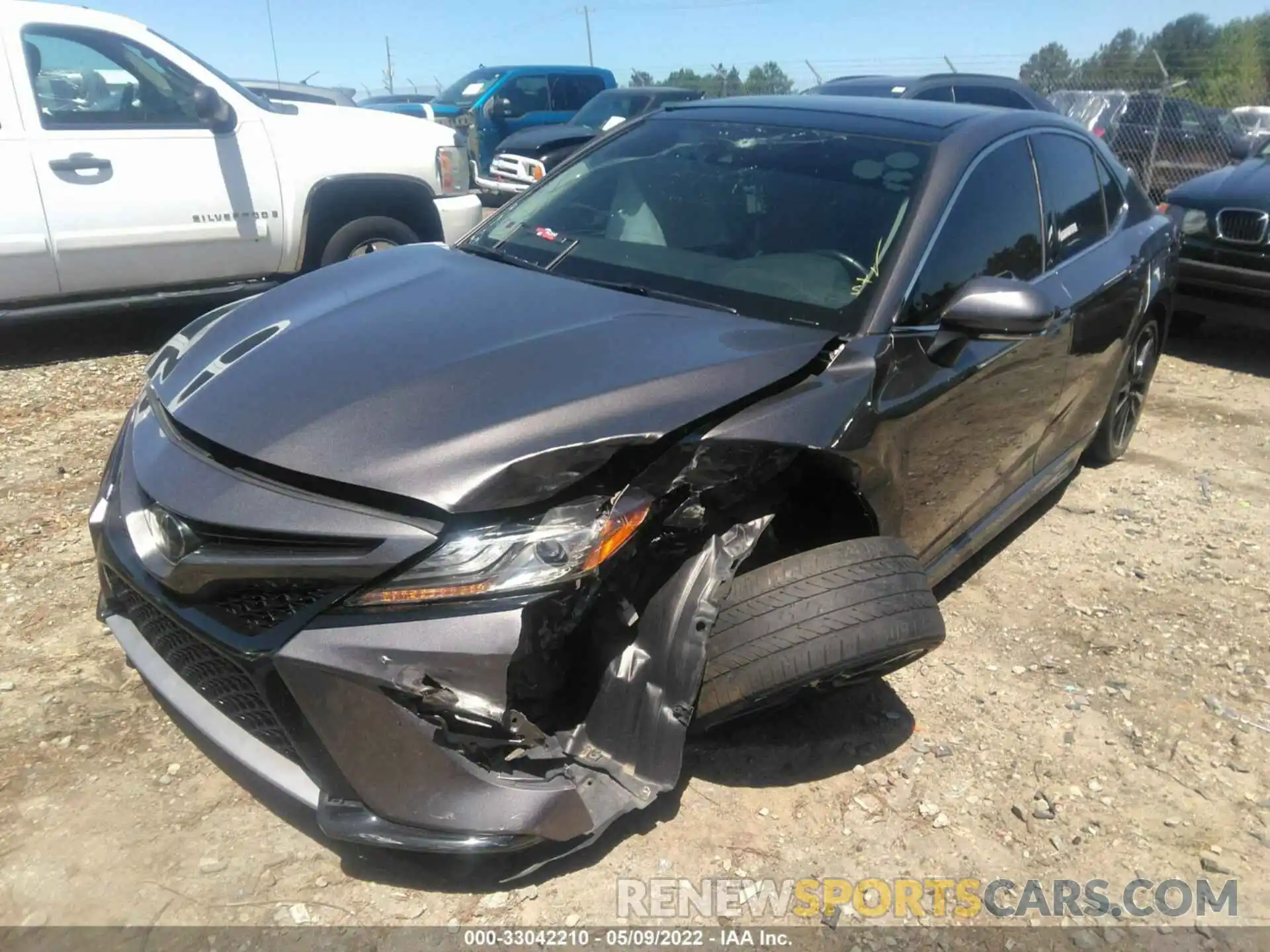 2 Photograph of a damaged car 4T1B61HK8KU168530 TOYOTA CAMRY 2019