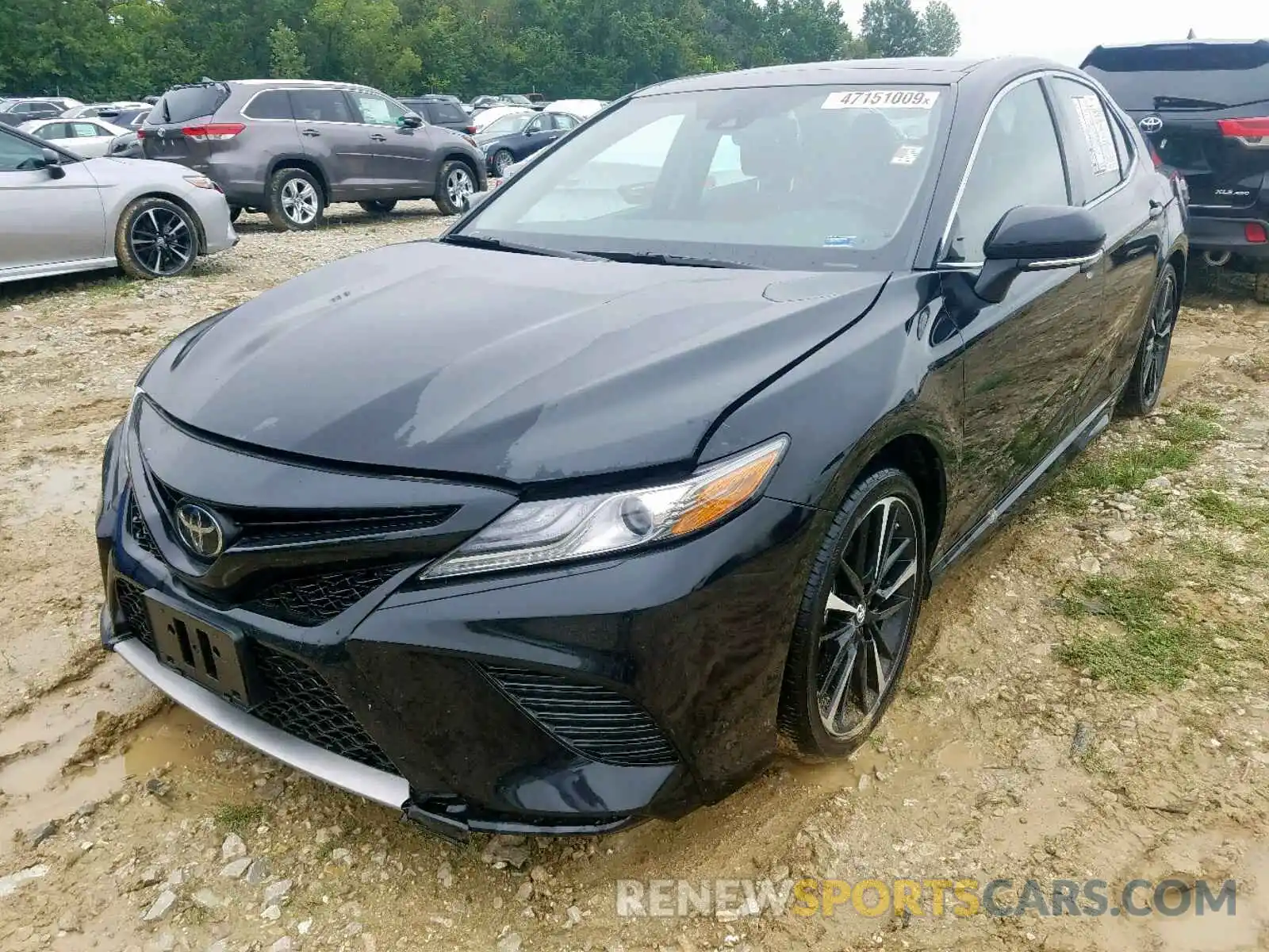 2 Photograph of a damaged car 4T1B61HK8KU169175 TOYOTA CAMRY 2019