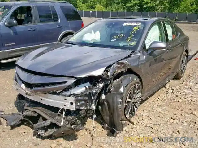 2 Photograph of a damaged car 4T1B61HK8KU170830 TOYOTA CAMRY 2019