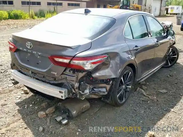 4 Photograph of a damaged car 4T1B61HK8KU170830 TOYOTA CAMRY 2019