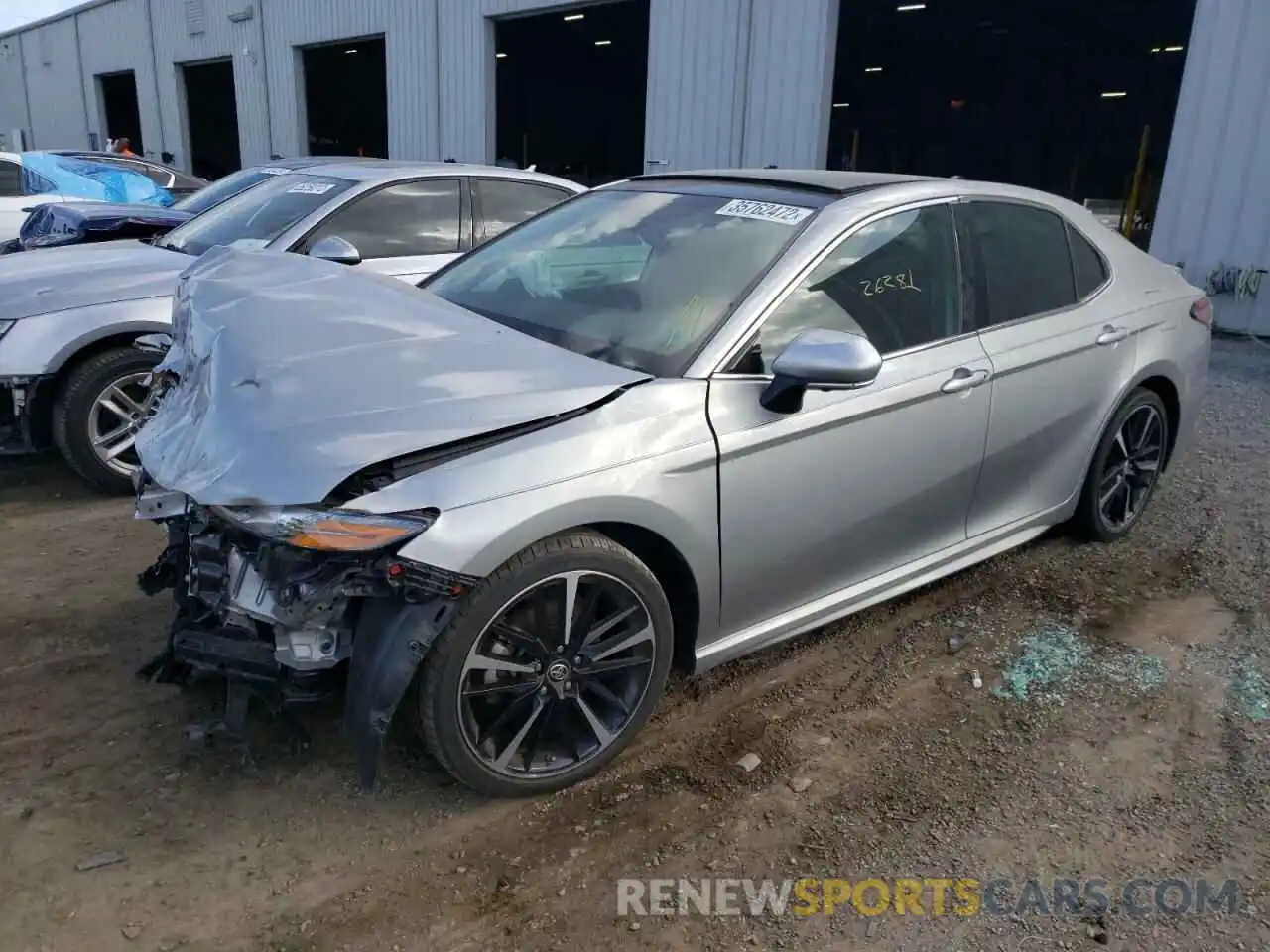 2 Photograph of a damaged car 4T1B61HK8KU182184 TOYOTA CAMRY 2019