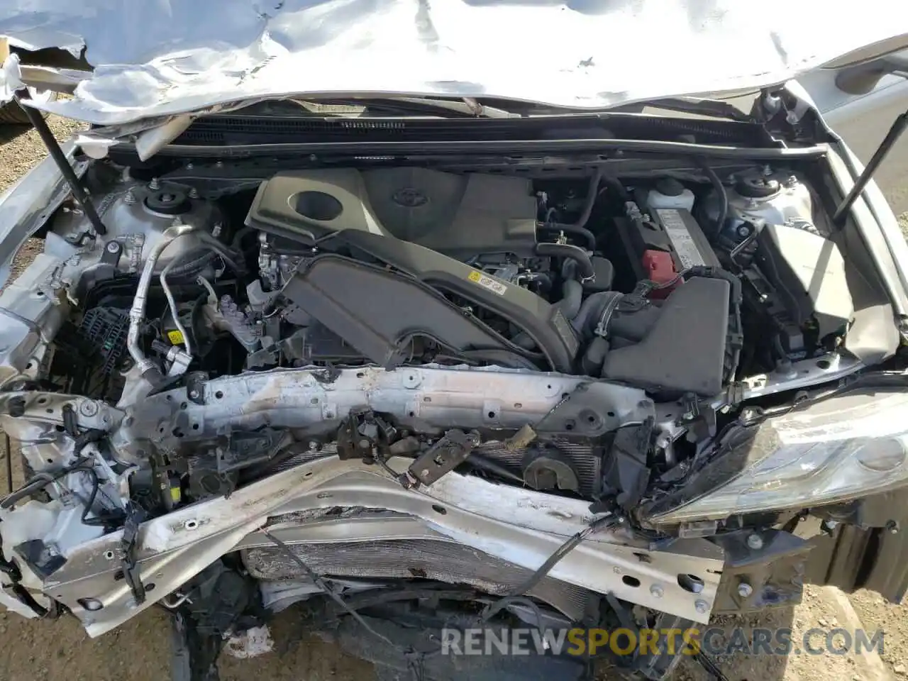 7 Photograph of a damaged car 4T1B61HK8KU182184 TOYOTA CAMRY 2019