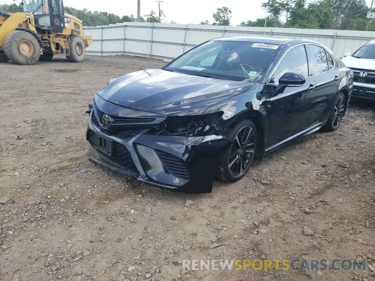 2 Фотография поврежденного автомобиля 4T1B61HK8KU184663 TOYOTA CAMRY 2019