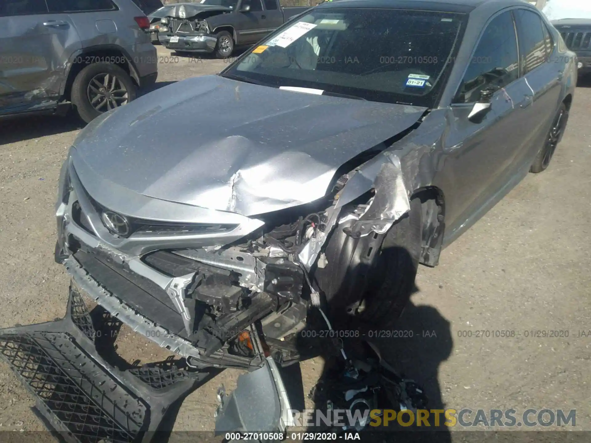 6 Photograph of a damaged car 4T1B61HK8KU188650 TOYOTA CAMRY 2019