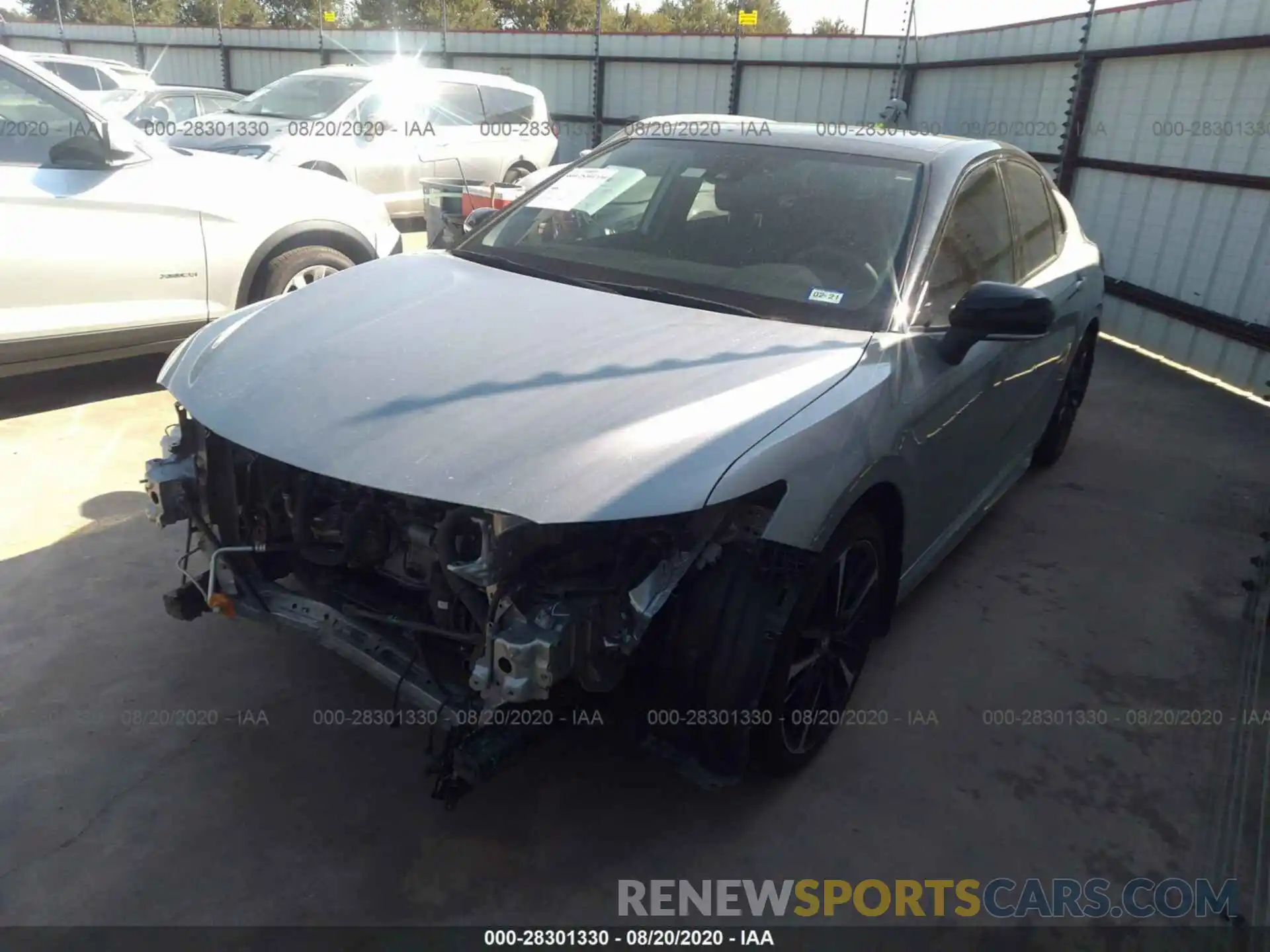 2 Photograph of a damaged car 4T1B61HK8KU205060 TOYOTA CAMRY 2019