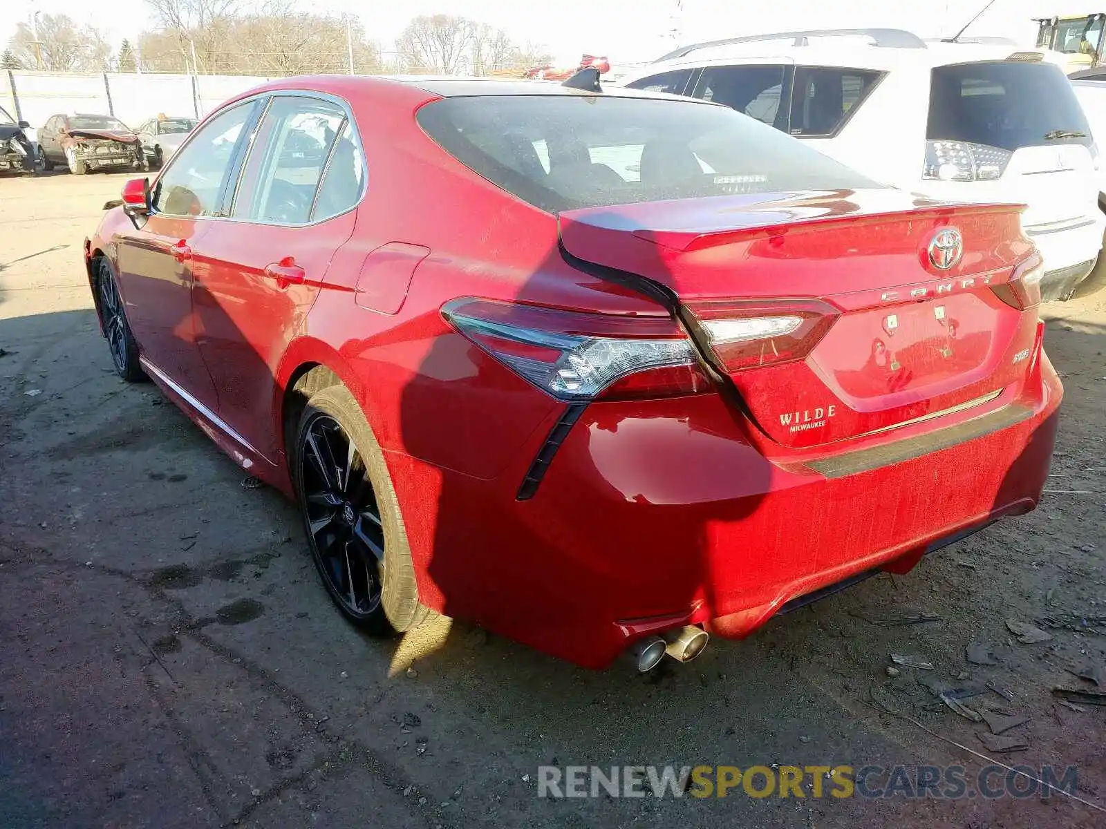 3 Photograph of a damaged car 4T1B61HK8KU205379 TOYOTA CAMRY 2019