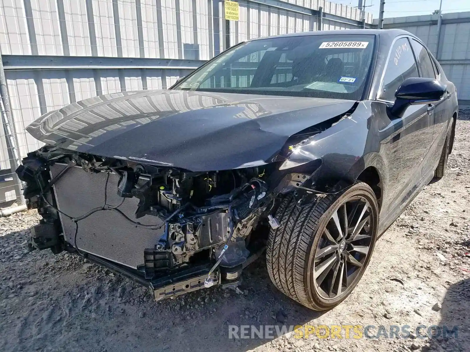 2 Photograph of a damaged car 4T1B61HK8KU213062 TOYOTA CAMRY 2019