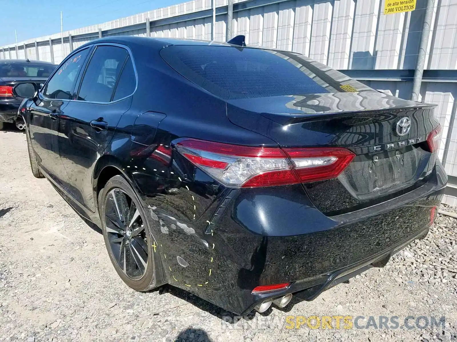 3 Photograph of a damaged car 4T1B61HK8KU213062 TOYOTA CAMRY 2019