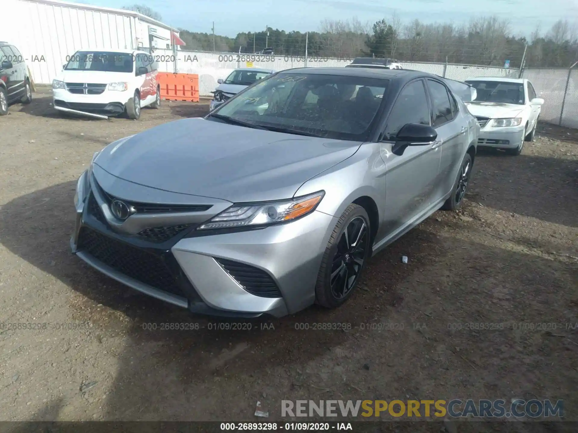 2 Photograph of a damaged car 4T1B61HK8KU222022 TOYOTA CAMRY 2019