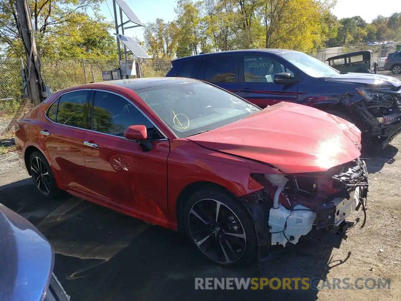 9 Photograph of a damaged car 4T1B61HK8KU246658 TOYOTA CAMRY 2019