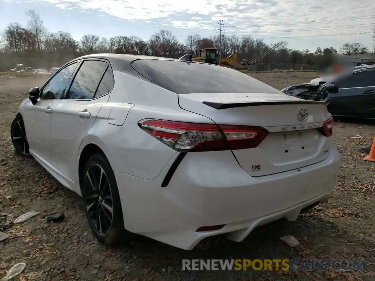 3 Photograph of a damaged car 4T1B61HK8KU248099 TOYOTA CAMRY 2019