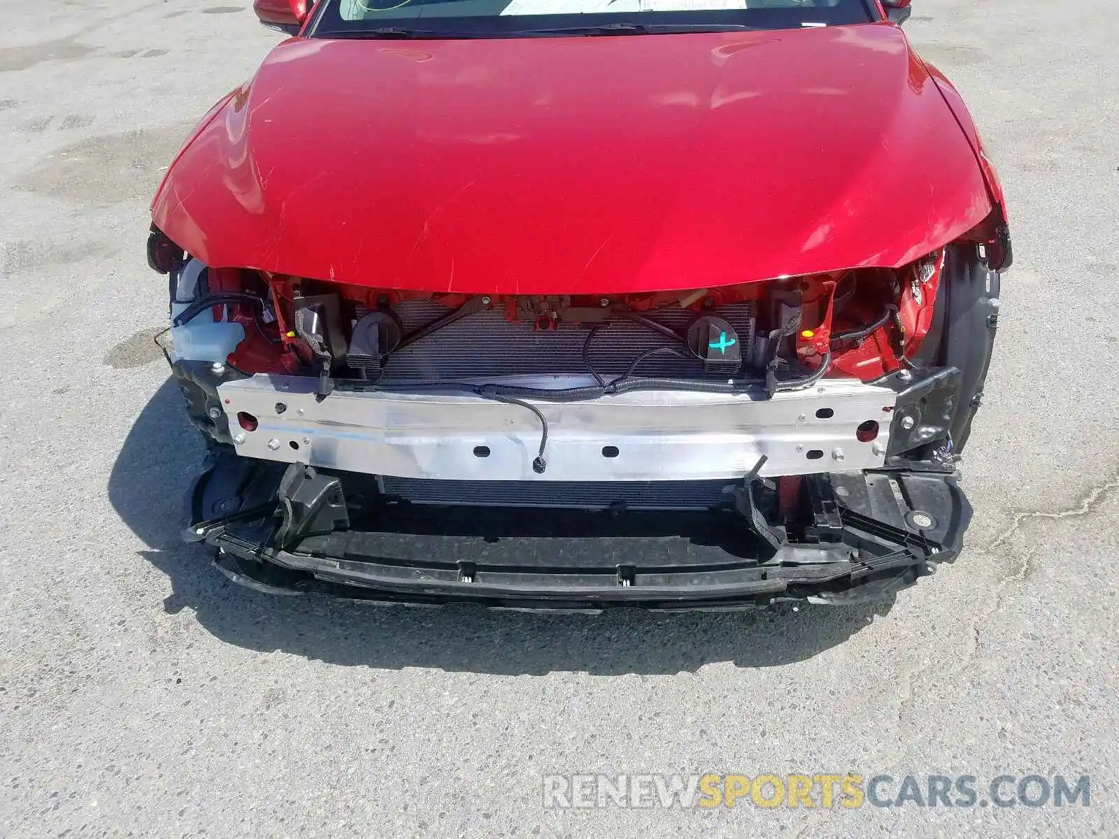 9 Photograph of a damaged car 4T1B61HK8KU264786 TOYOTA CAMRY 2019