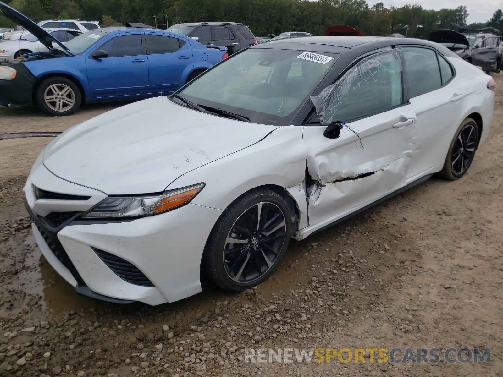 9 Photograph of a damaged car 4T1B61HK8KU279806 TOYOTA CAMRY 2019