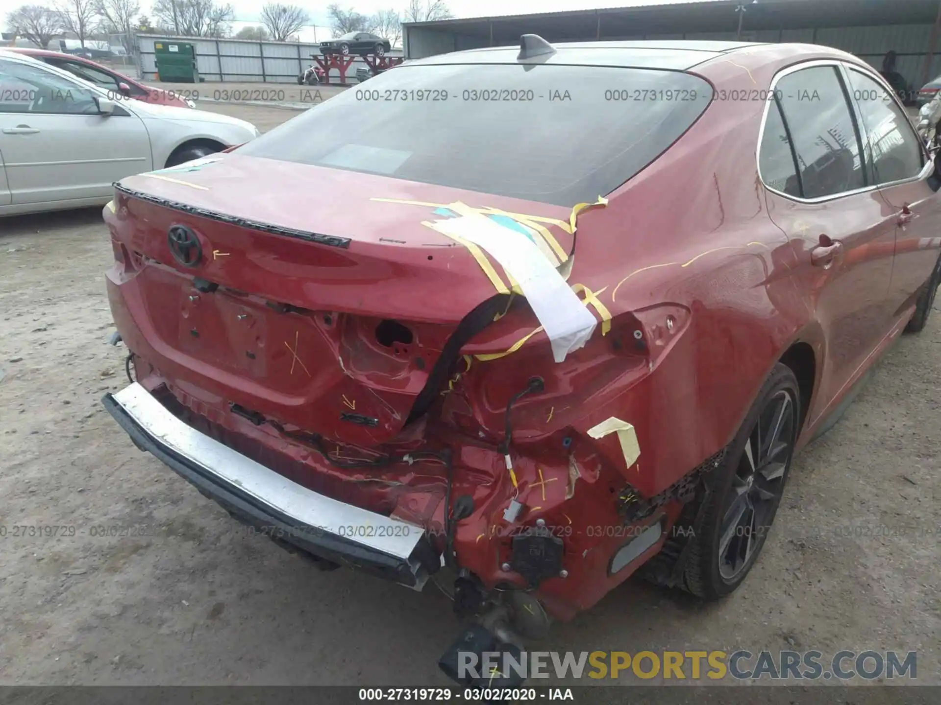 6 Photograph of a damaged car 4T1B61HK8KU297514 TOYOTA CAMRY 2019