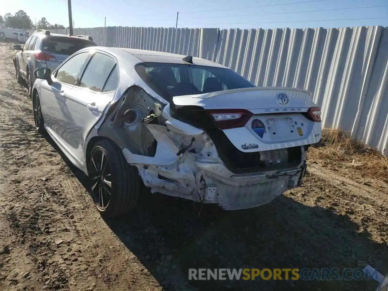 3 Photograph of a damaged car 4T1B61HK8KU693989 TOYOTA CAMRY 2019