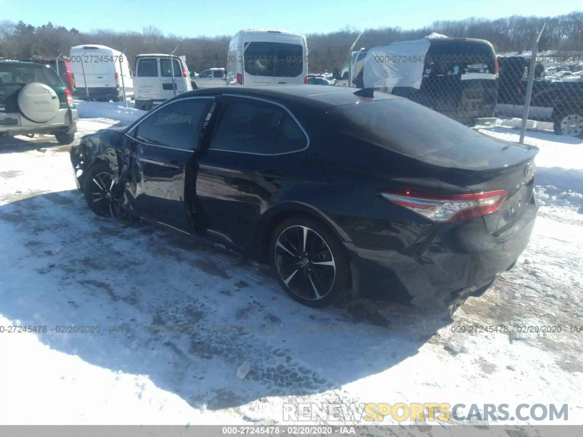 3 Photograph of a damaged car 4T1B61HK8KU702156 TOYOTA CAMRY 2019