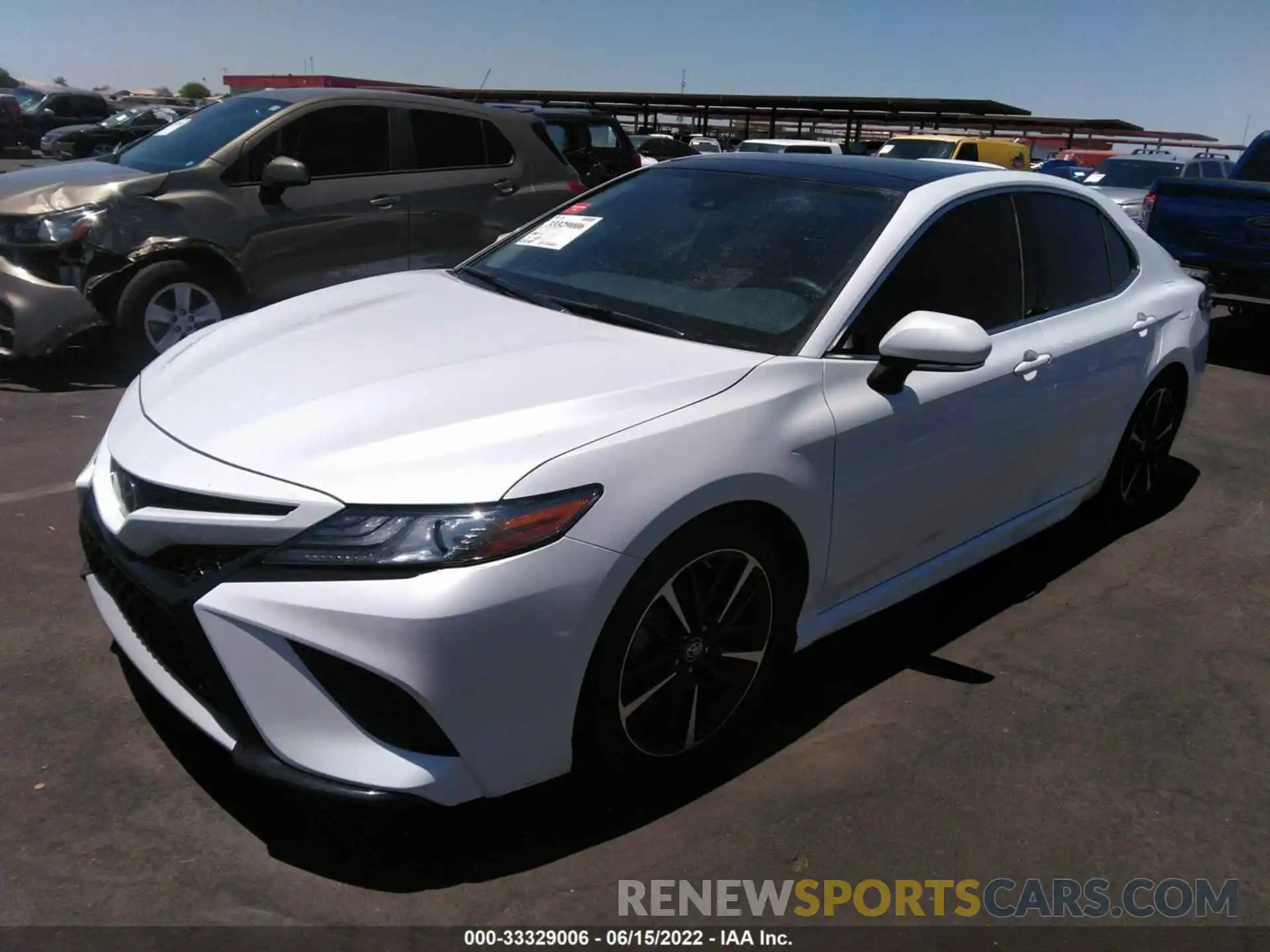 2 Photograph of a damaged car 4T1B61HK8KU719510 TOYOTA CAMRY 2019