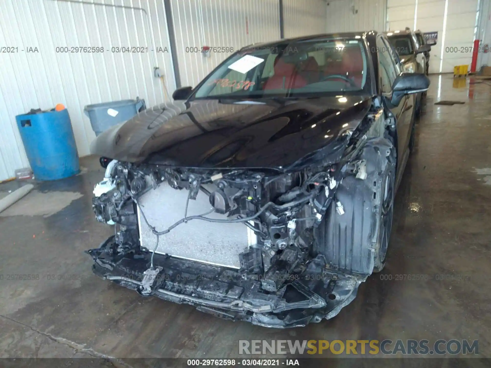 6 Photograph of a damaged car 4T1B61HK8KU745573 TOYOTA CAMRY 2019