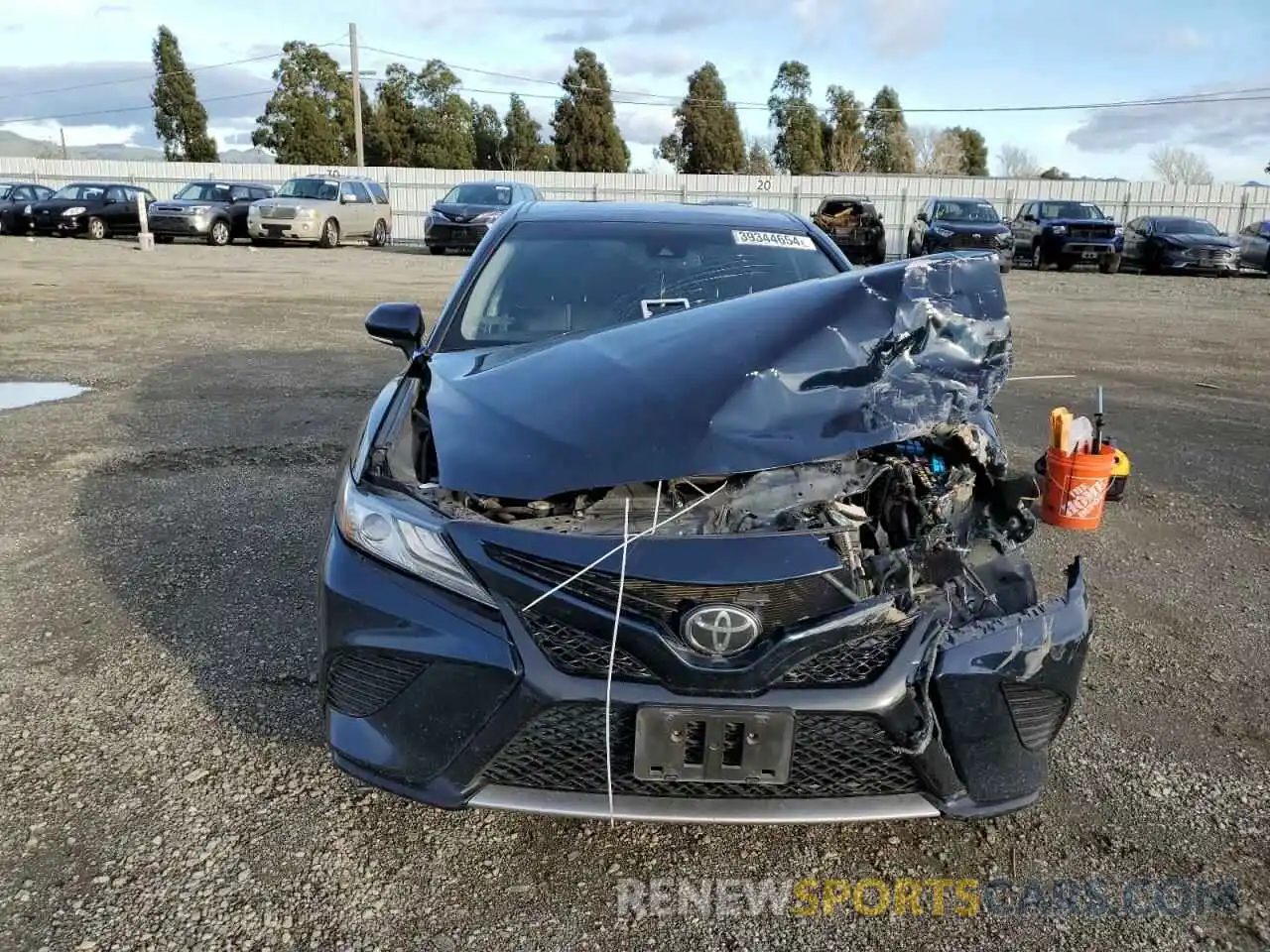 5 Photograph of a damaged car 4T1B61HK8KU753303 TOYOTA CAMRY 2019