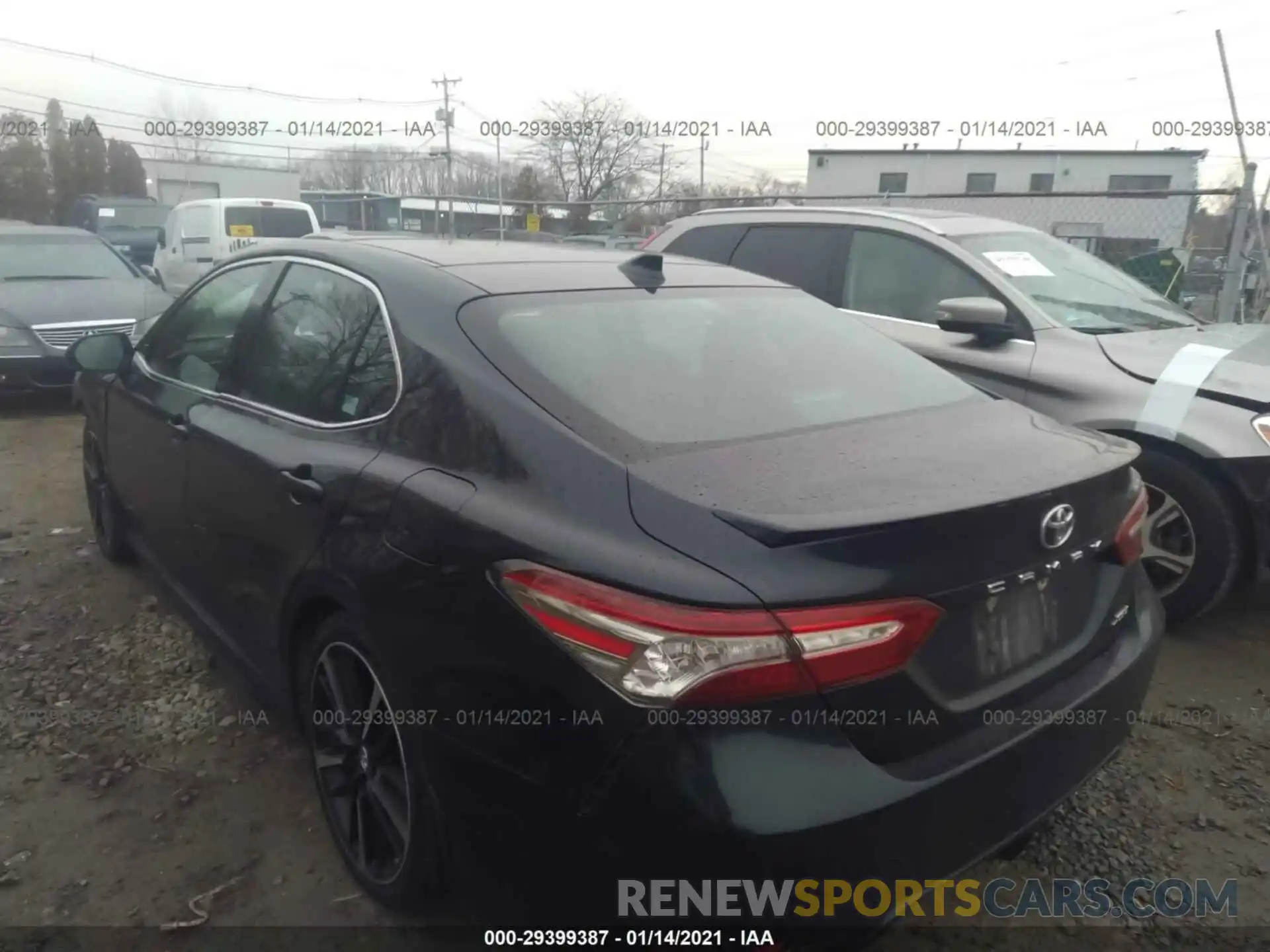 3 Photograph of a damaged car 4T1B61HK8KU756329 TOYOTA CAMRY 2019