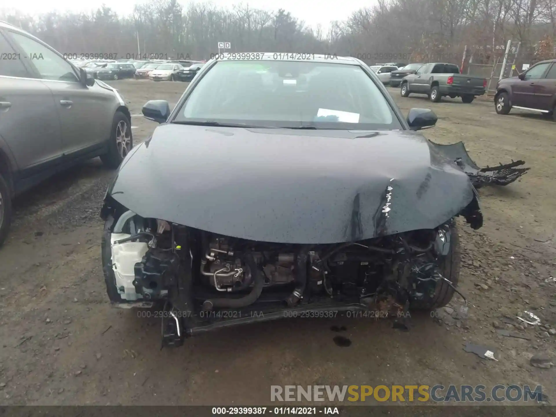 6 Photograph of a damaged car 4T1B61HK8KU756329 TOYOTA CAMRY 2019