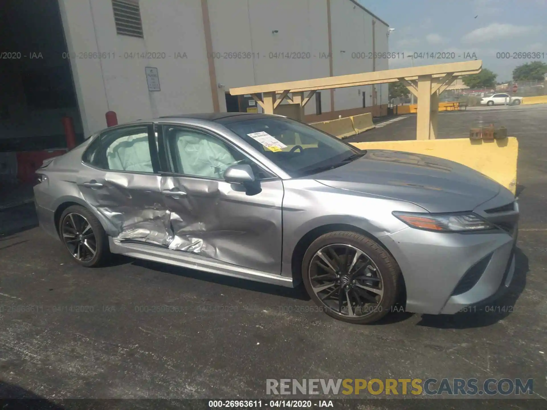 6 Photograph of a damaged car 4T1B61HK8KU789122 TOYOTA CAMRY 2019