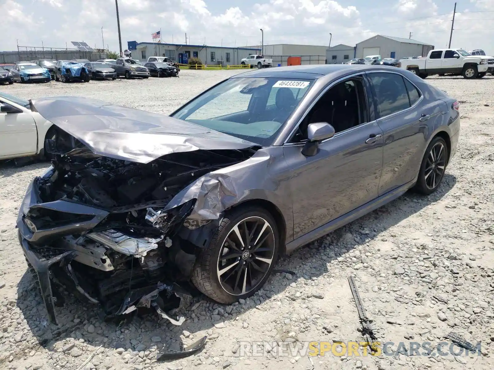 2 Photograph of a damaged car 4T1B61HK8KU793848 TOYOTA CAMRY 2019