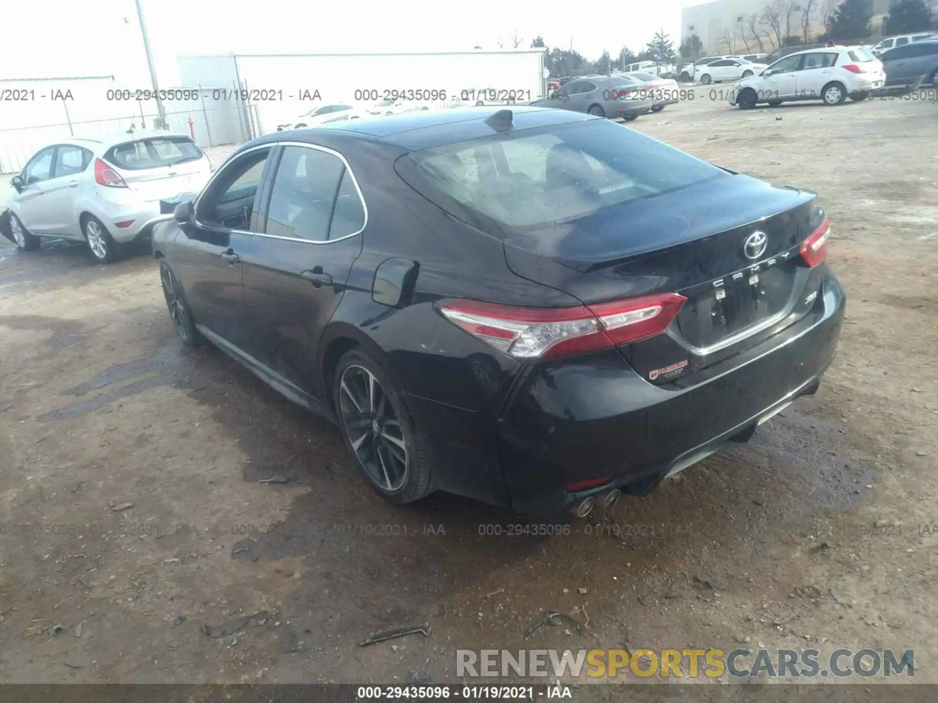 3 Photograph of a damaged car 4T1B61HK8KU798791 TOYOTA CAMRY 2019