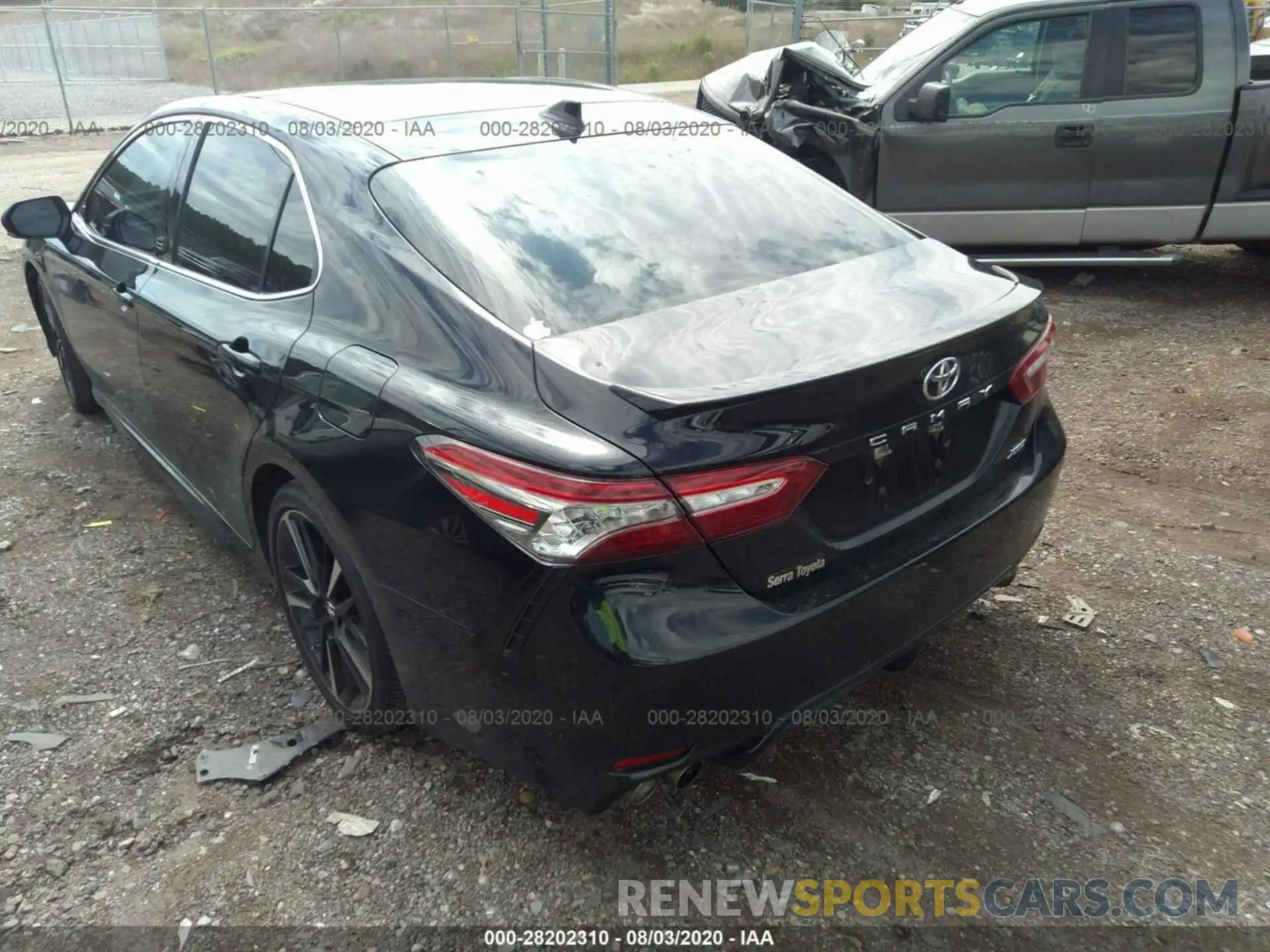 3 Photograph of a damaged car 4T1B61HK8KU837380 TOYOTA CAMRY 2019