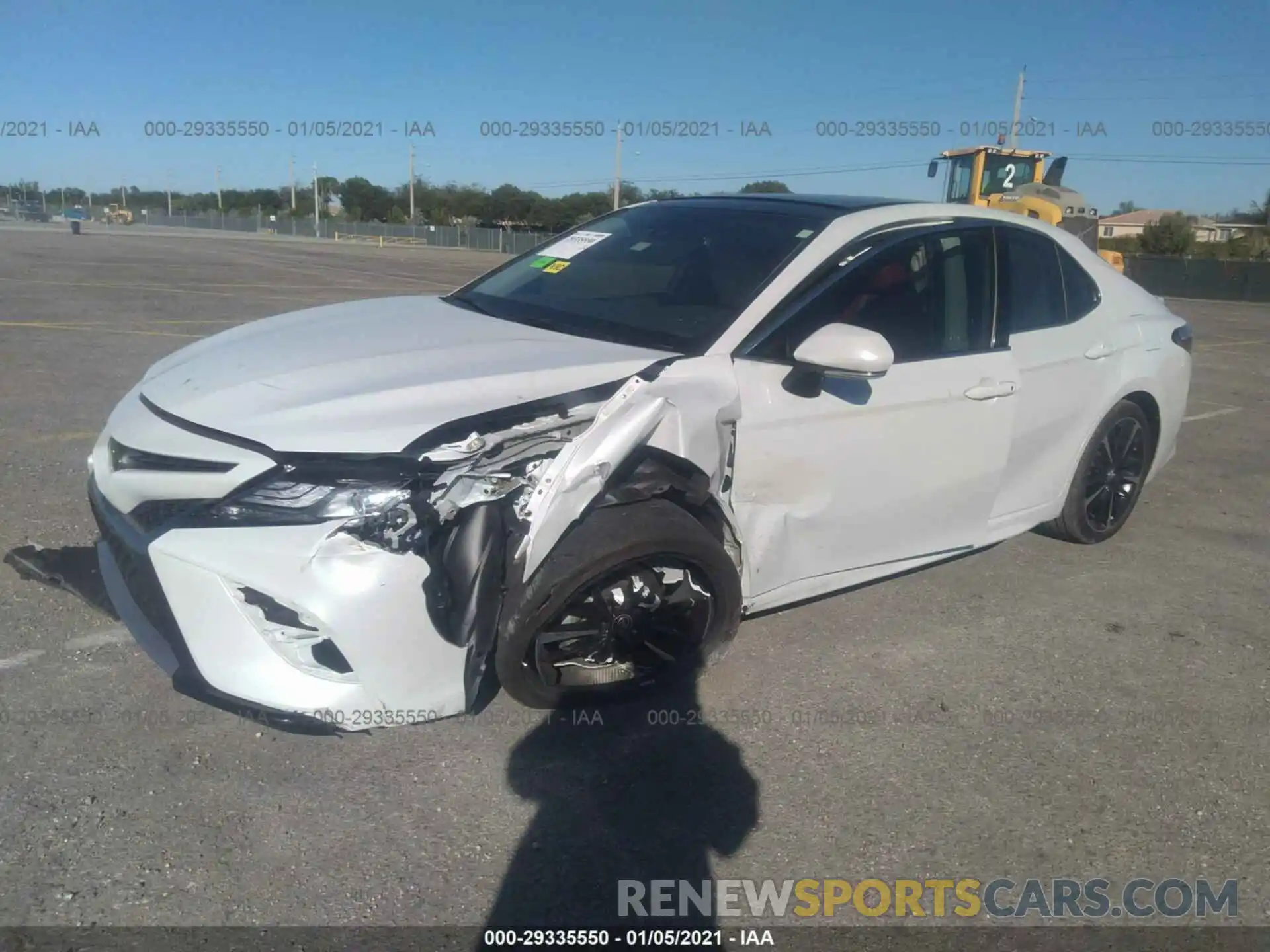 2 Photograph of a damaged car 4T1B61HK8KU848850 TOYOTA CAMRY 2019