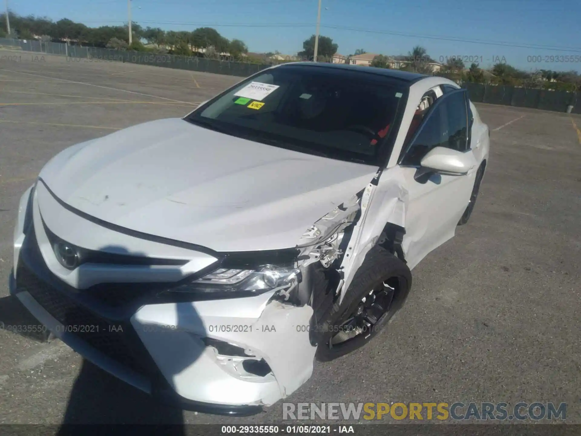 6 Photograph of a damaged car 4T1B61HK8KU848850 TOYOTA CAMRY 2019