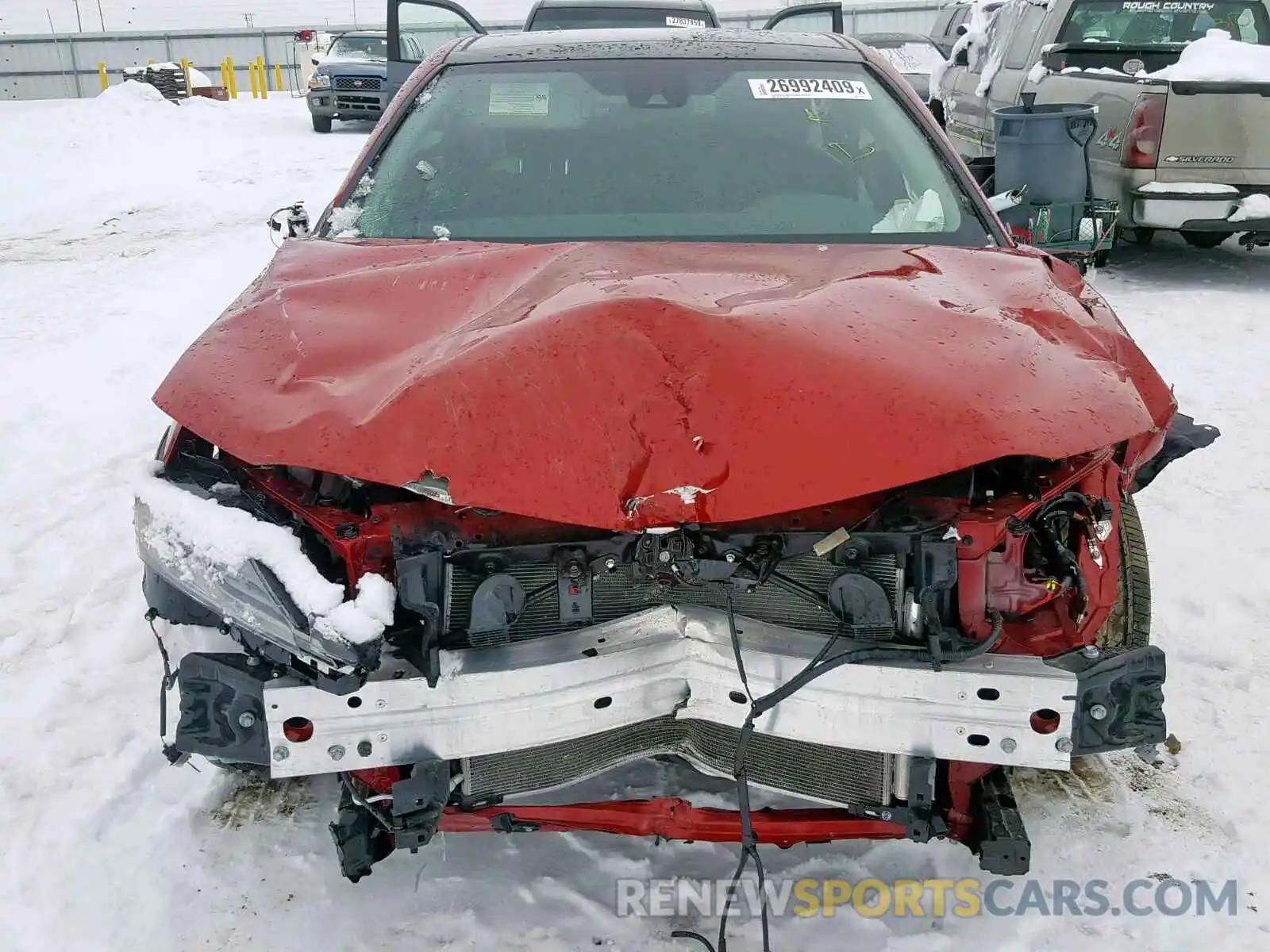 9 Photograph of a damaged car 4T1B61HK9KU162204 TOYOTA CAMRY 2019