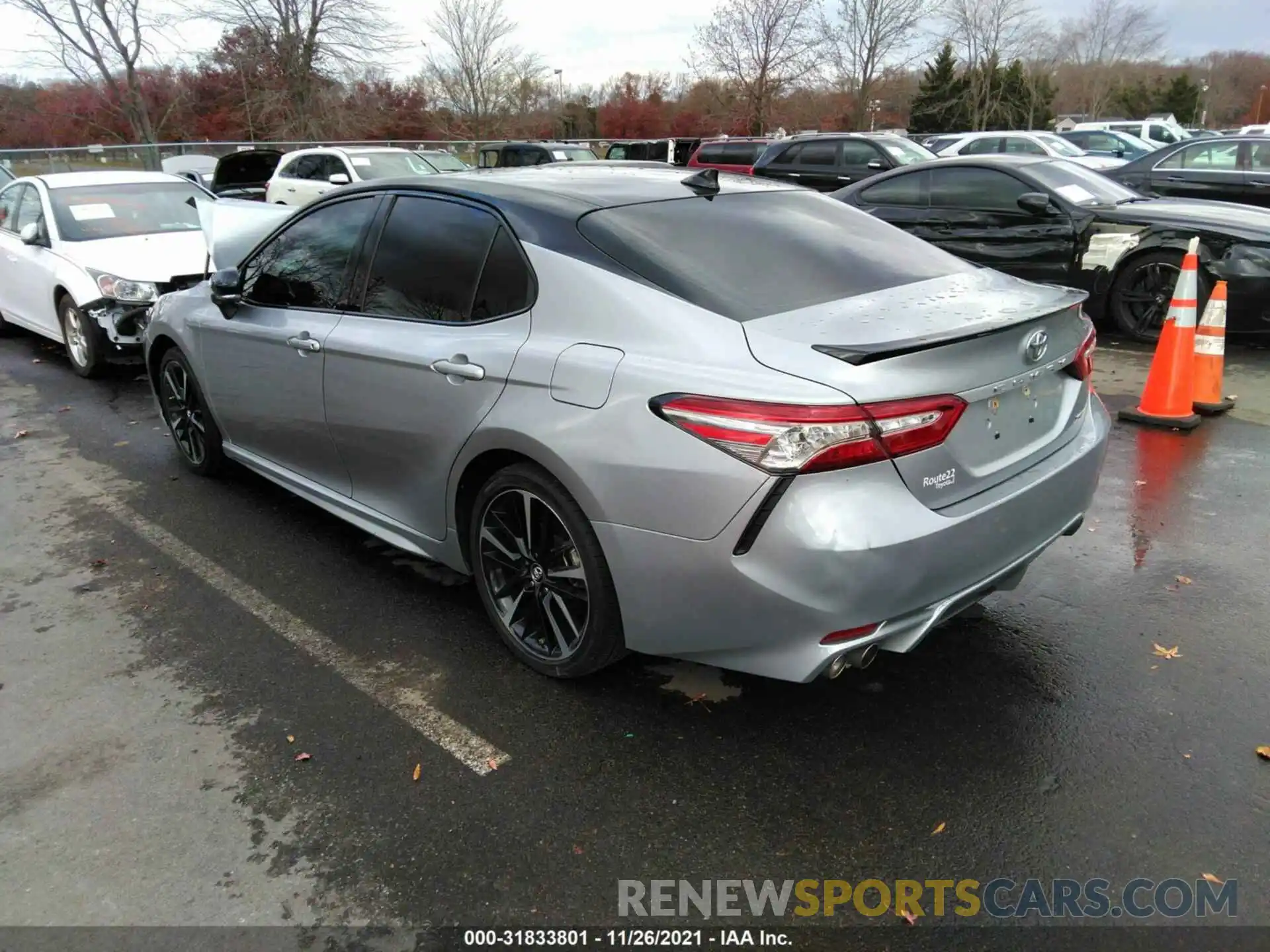 3 Photograph of a damaged car 4T1B61HK9KU166351 TOYOTA CAMRY 2019