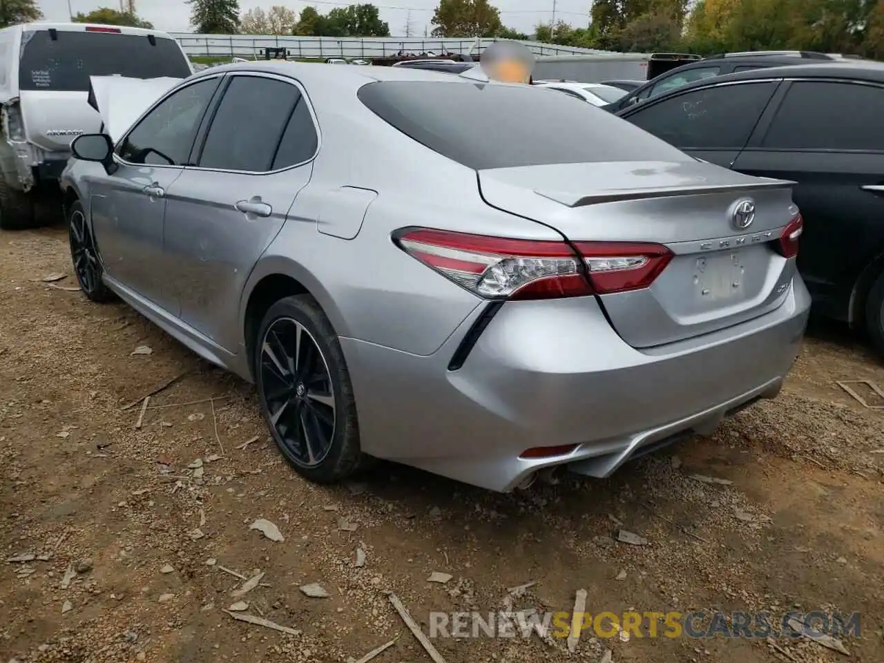 3 Photograph of a damaged car 4T1B61HK9KU167113 TOYOTA CAMRY 2019