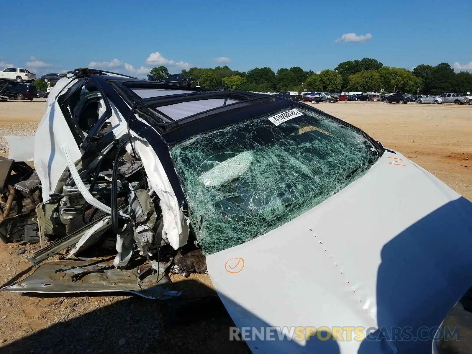 1 Photograph of a damaged car 4T1B61HK9KU187071 TOYOTA CAMRY 2019