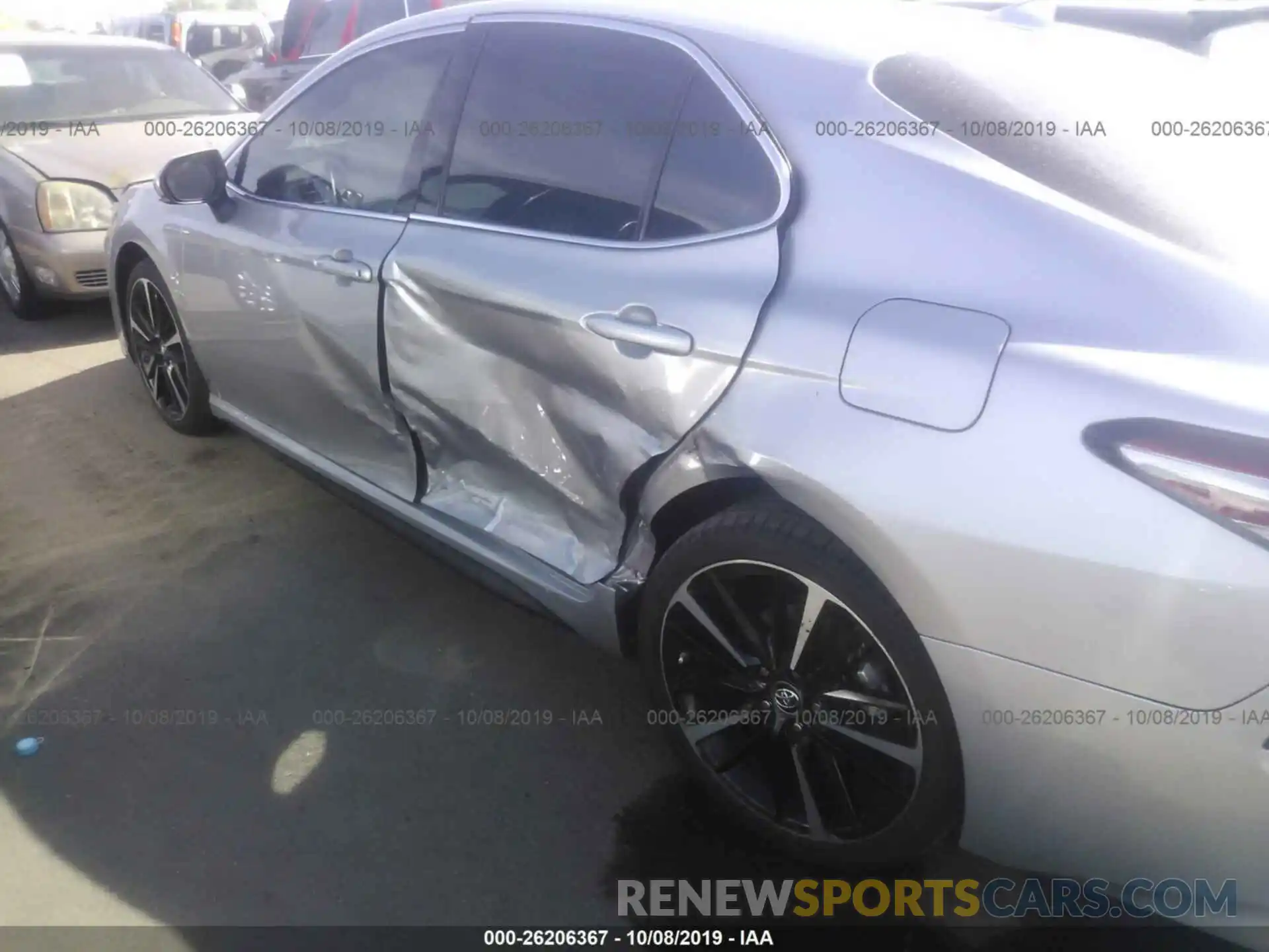 6 Photograph of a damaged car 4T1B61HK9KU187264 TOYOTA CAMRY 2019