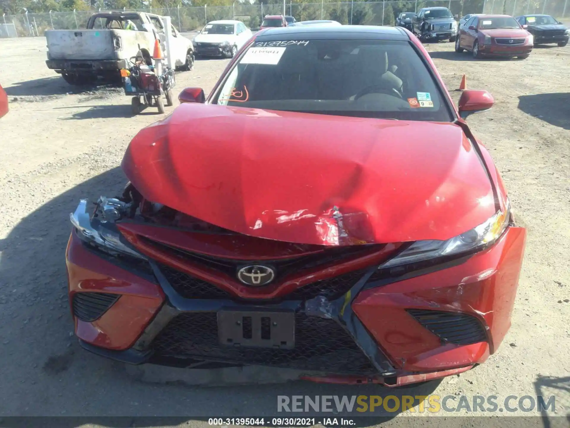 6 Photograph of a damaged car 4T1B61HK9KU231618 TOYOTA CAMRY 2019