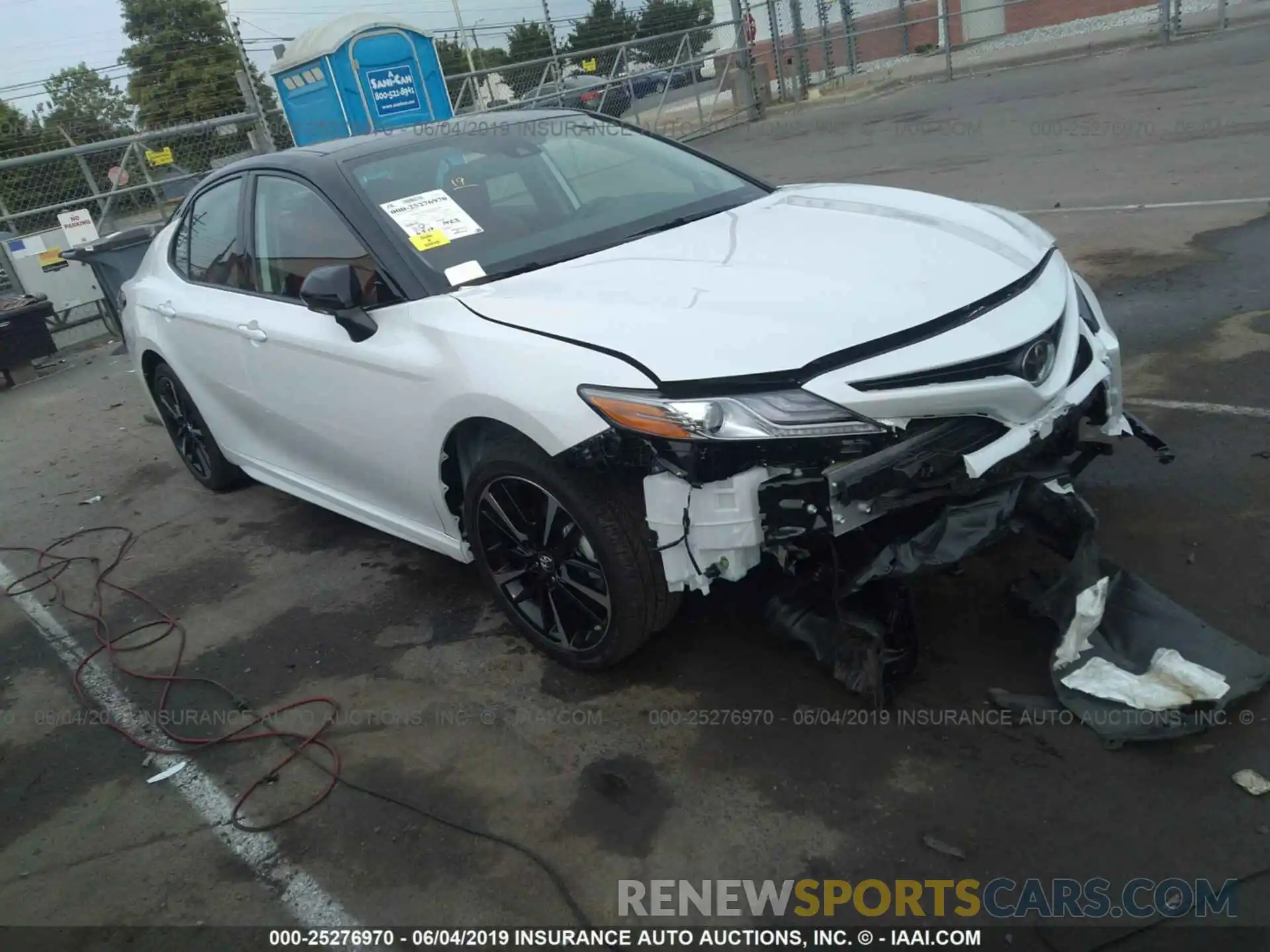 1 Photograph of a damaged car 4T1B61HK9KU233417 TOYOTA CAMRY 2019