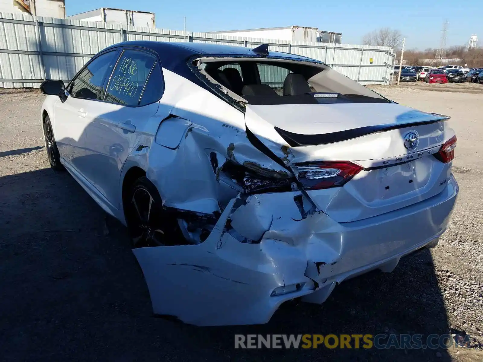 3 Photograph of a damaged car 4T1B61HK9KU234616 TOYOTA CAMRY 2019